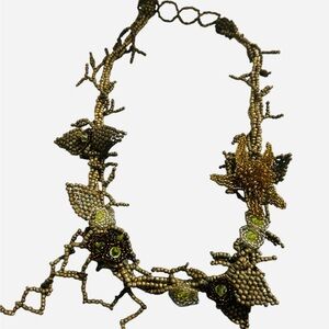 Handbeaded FLOWER NECKLACE